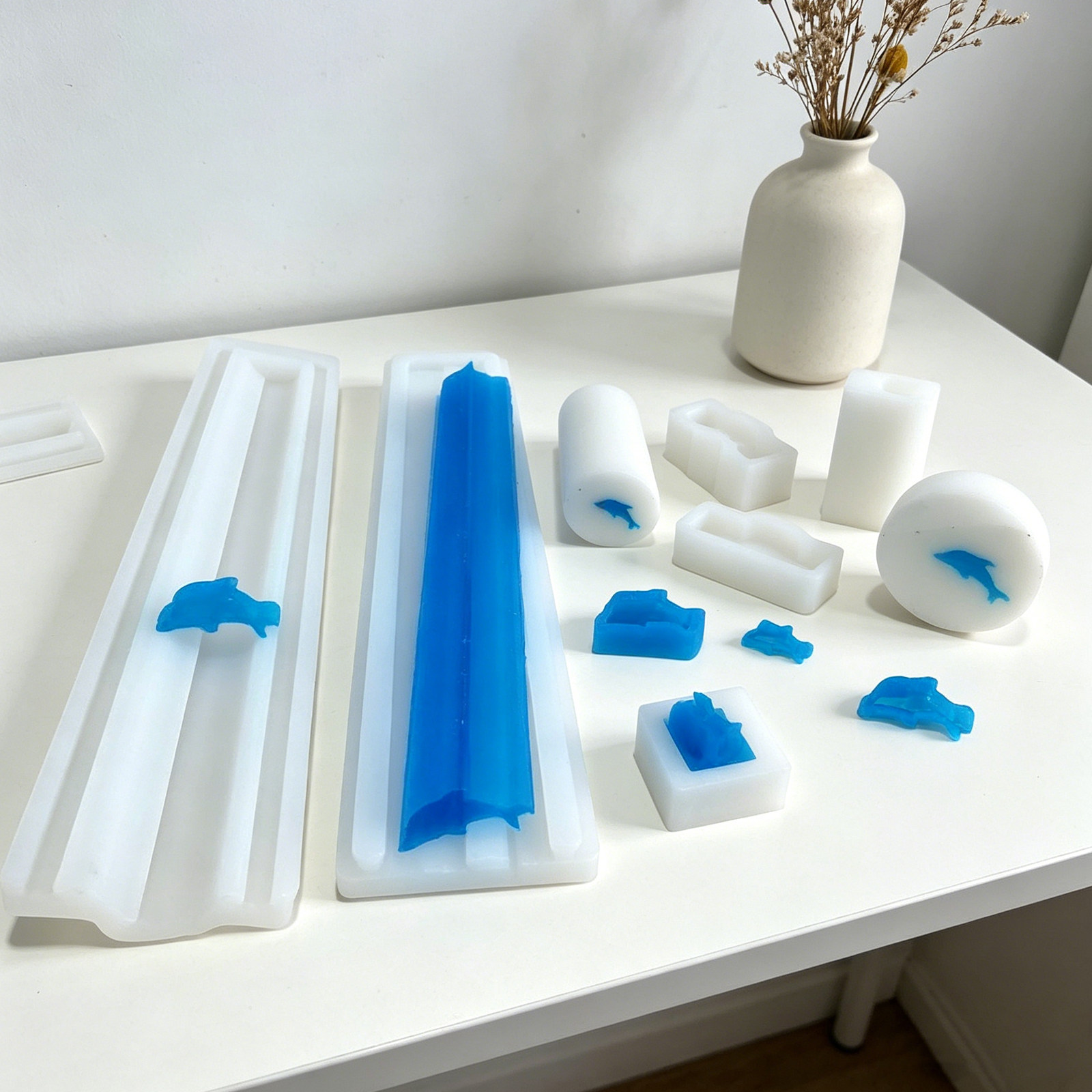 1 zestaw silikonowych form do  – Soap Making Process recenzja i cena