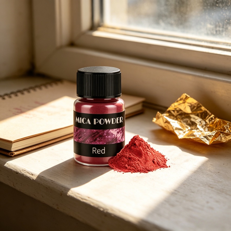 LEQU Happy And Fun Shimmer Red – Oxide Pigment Soap recenzja i cena